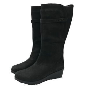 Eddie Bauer Lodge Wedge Boot / Black / SZ 9.5 B50